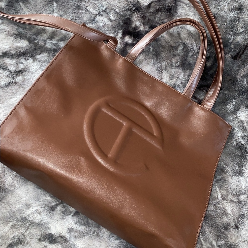 Telfar Medium Shopping Bag - Chocolate
